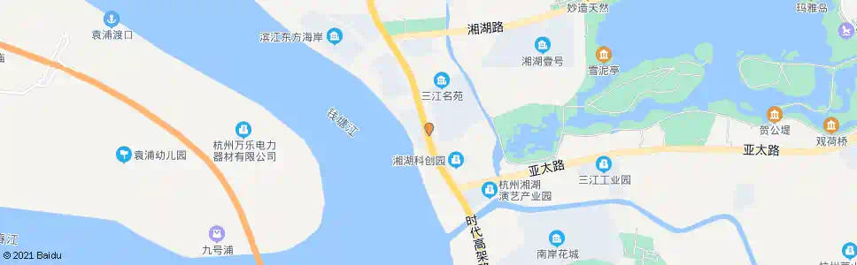 杭州三江口_公交站地图_杭州公交_妙搜公交查询2025