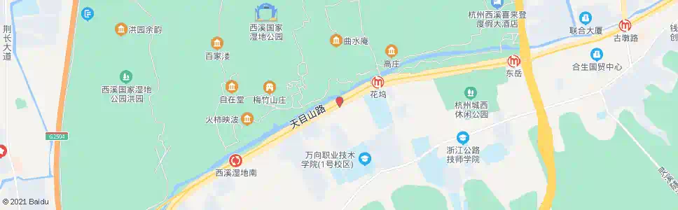 杭州武警杭州指挥学院_公交站地图_杭州公交_妙搜公交查询2025