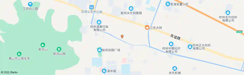 杭州瓜沥新区_公交站地图_杭州公交_妙搜公交查询2025