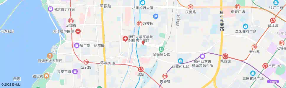 杭州葵巷_公交站地图_杭州公交_妙搜公交查询2025