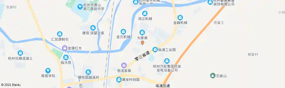 杭州悍马集团_公交站地图_杭州公交_妙搜公交查询2025