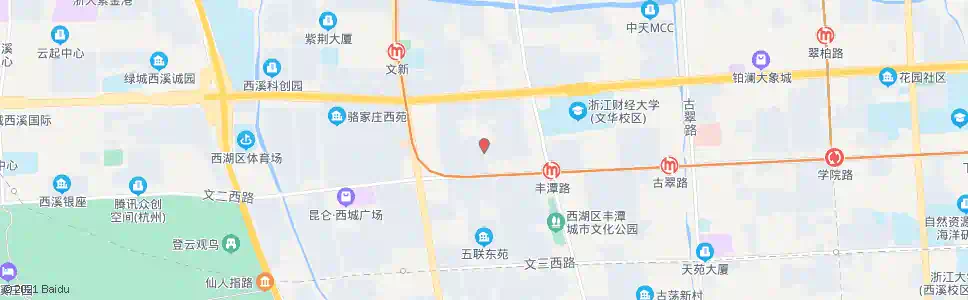 杭州金成花园_公交站地图_杭州公交_妙搜公交查询2025
