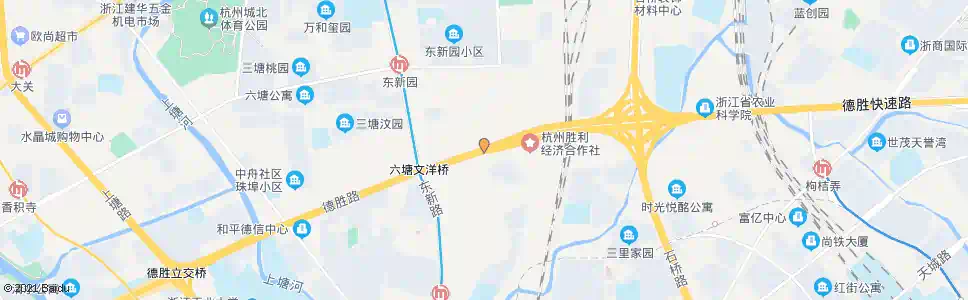 杭州草庵_公交站地图_杭州公交_妙搜公交查询2025