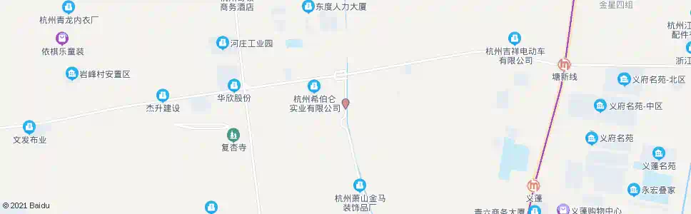杭州乐河桥南_公交站地图_杭州公交_妙搜公交查询2025