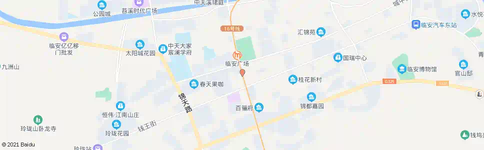 杭州云中绿园_公交站地图_杭州公交_妙搜公交查询2025