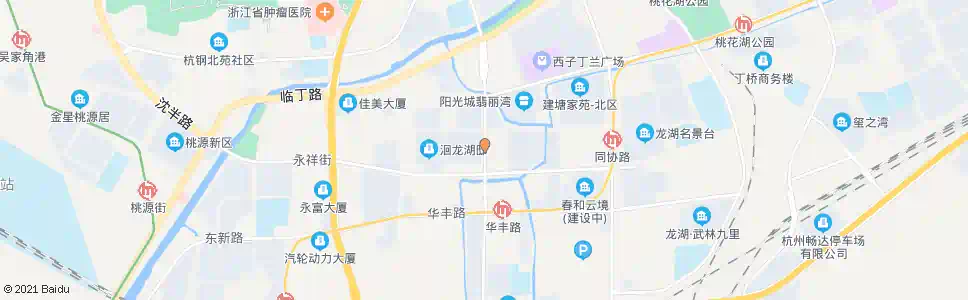 杭州华中路杭玻街口_公交站地图_杭州公交_妙搜公交查询2025