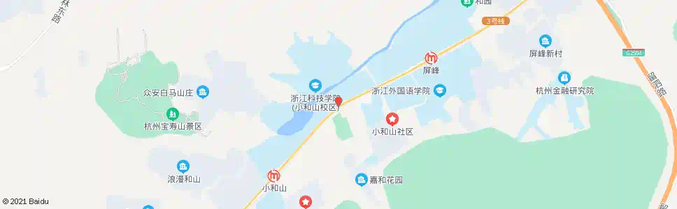 杭州小和山公交站_公交站地图_杭州公交_妙搜公交查询2025
