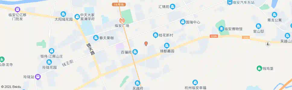 杭州万马公寓_公交站地图_杭州公交_妙搜公交查询2025