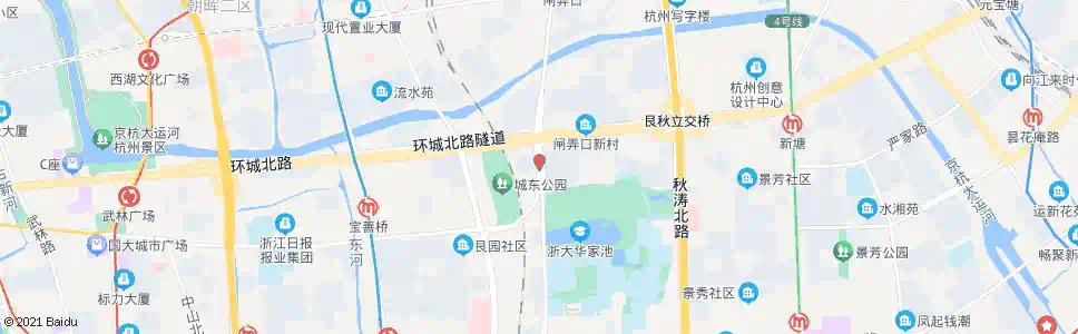 杭州华家池北_公交站地图_杭州公交_妙搜公交查询2025