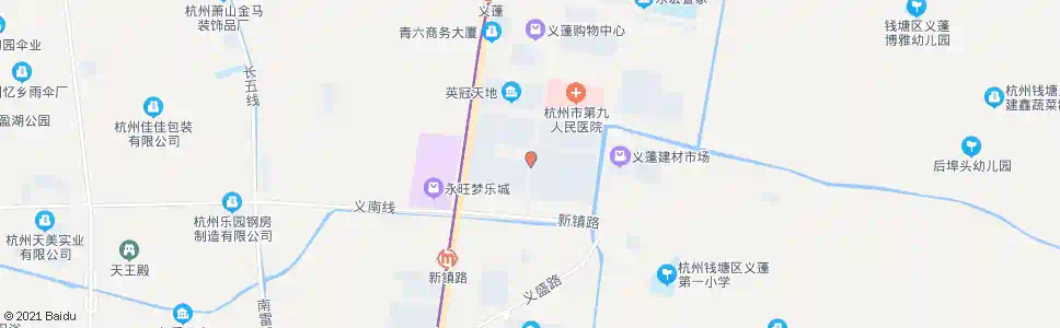 杭州义蓬中路金蜂三路口_公交站地图_杭州公交_妙搜公交查询2025