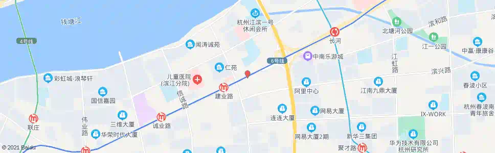 杭州钱江_公交站地图_杭州公交_妙搜公交查询2025