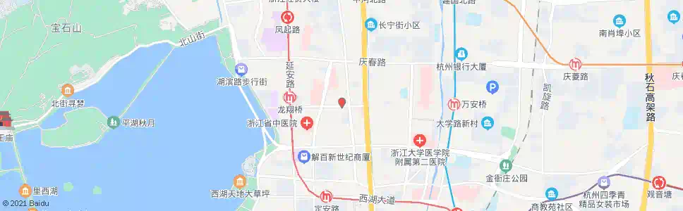 杭州平海路岳王路口_公交站地图_杭州公交_妙搜公交查询2025