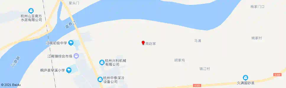 杭州赵家村_公交站地图_杭州公交_妙搜公交查询2025