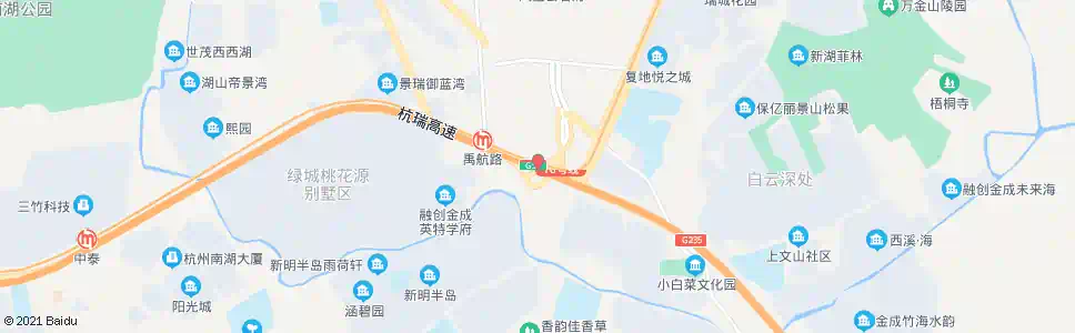 杭州小港口(BRT)_公交站地图_杭州公交_妙搜公交查询2025