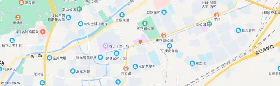 杭州赵家港桥(brt)_公交站地图_杭州公交_妙搜公交查询2025