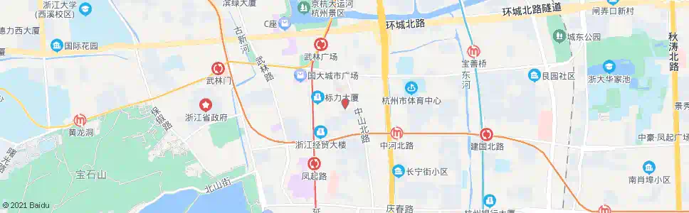 杭州百井坊巷_公交站地图_杭州公交_妙搜公交查询2025