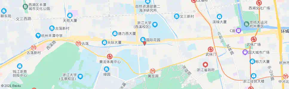 杭州道古桥_公交站地图_杭州公交_妙搜公交查询2025