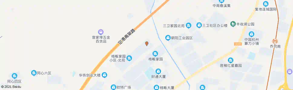 杭州格畈二区_公交站地图_杭州公交_妙搜公交查询2025