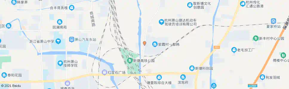 杭州紫霞村_公交站地图_杭州公交_妙搜公交查询2025