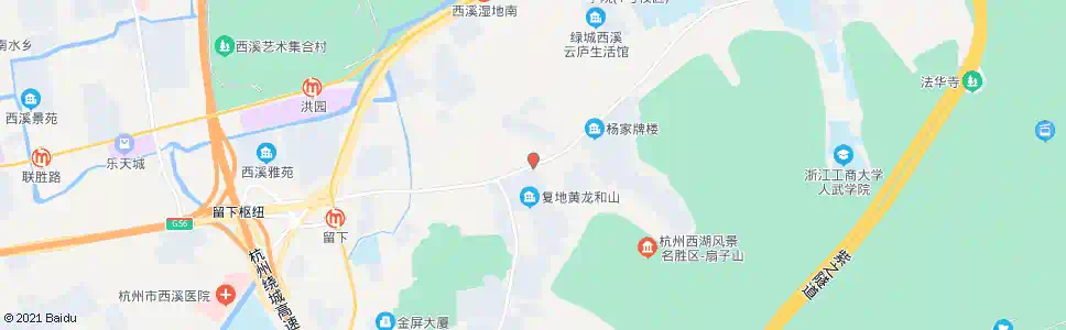杭州西穆坞_公交站地图_杭州公交_妙搜公交查询2025