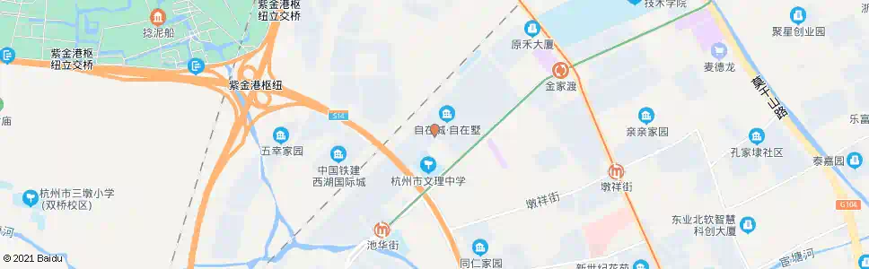 杭州吴家石桥_公交站地图_杭州公交_妙搜公交查询2025