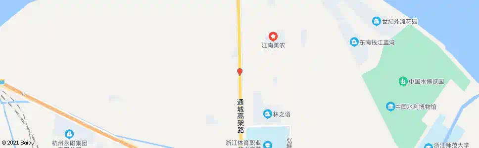 杭州顺坝村_公交站地图_杭州公交_妙搜公交查询2025