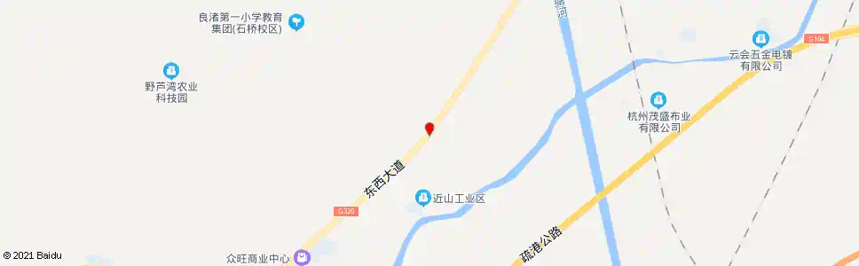 杭州良渚费家塘_公交站地图_杭州公交_妙搜公交查询2025