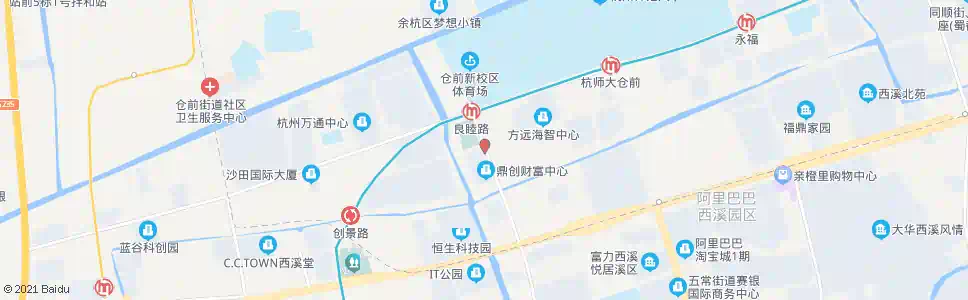 杭州桃花港_公交站地图_杭州公交_妙搜公交查询2025