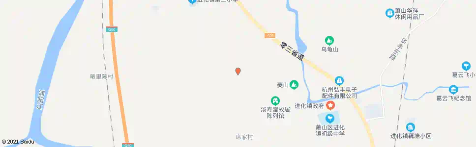 杭州新垫王路口_公交站地图_杭州公交_妙搜公交查询2025