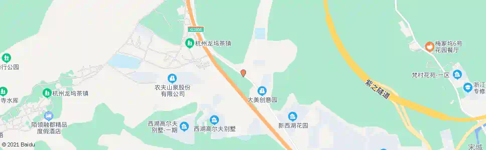 杭州天云宫_公交站地图_杭州公交_妙搜公交查询2025