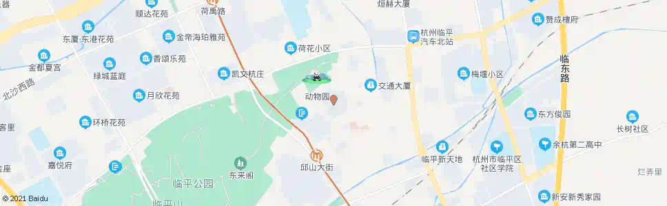 杭州邱山小区_公交站地图_杭州公交_妙搜公交查询2025