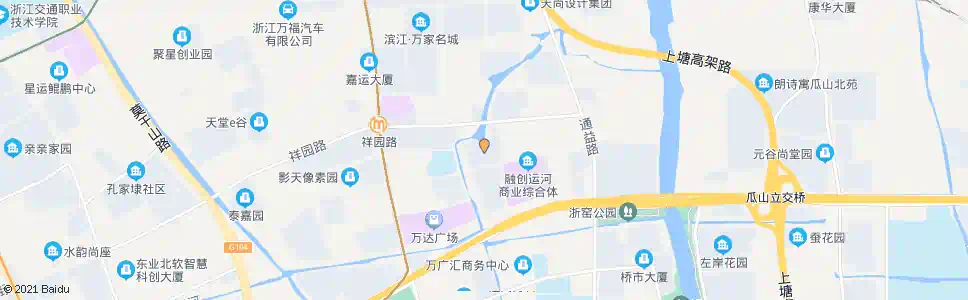 杭州北海畈_公交站地图_杭州公交_妙搜公交查询2025