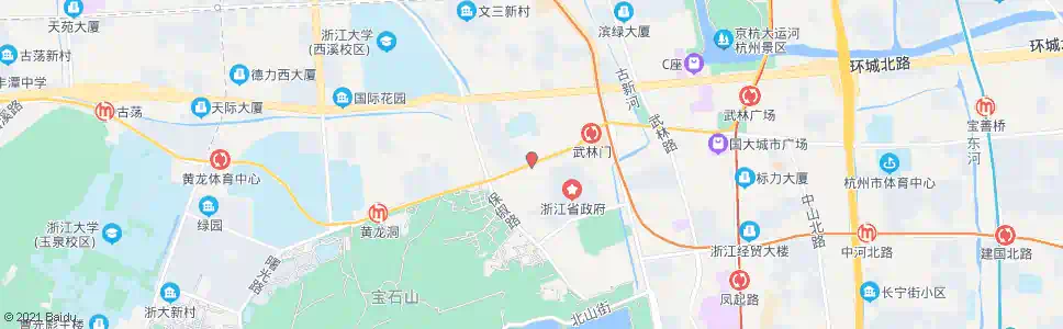 杭州体育场路陈衙营_公交站地图_杭州公交_妙搜公交查询2025