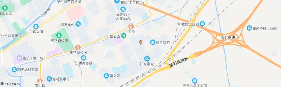 杭州丁群街勤丰路口_公交站地图_杭州公交_妙搜公交查询2025