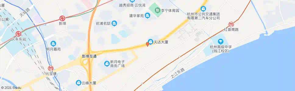 杭州兴隆村_公交站地图_杭州公交_妙搜公交查询2025