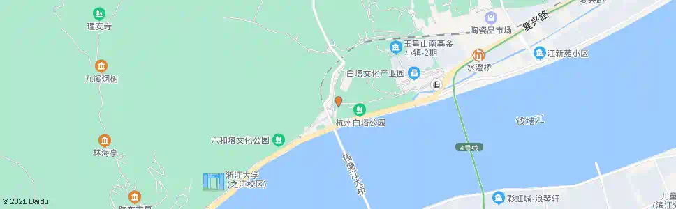 杭州进龙桥_公交站地图_杭州公交_妙搜公交查询2025