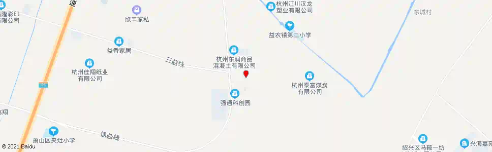 杭州民围村_公交站地图_杭州公交_妙搜公交查询2025