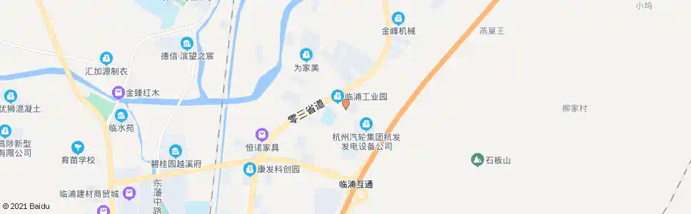杭州通二村_公交站地图_杭州公交_妙搜公交查询2025