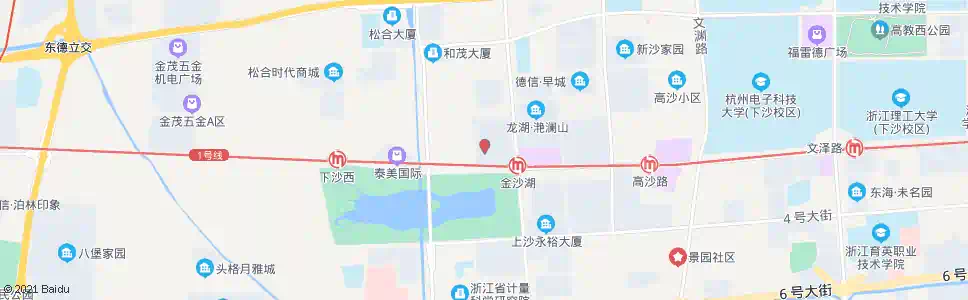 杭州开发区管委会_公交站地图_杭州公交_妙搜公交查询2025