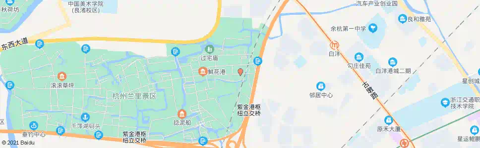 杭州钱家桥_公交站地图_杭州公交_妙搜公交查询2025