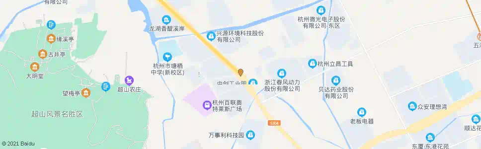 杭州建富村_公交站地图_杭州公交_妙搜公交查询2025