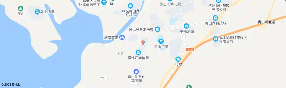 杭州湖畔家园_公交站地图_杭州公交_妙搜公交查询2025