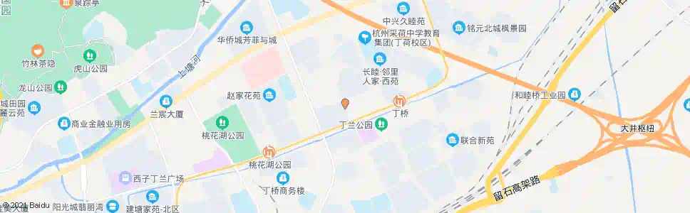 杭州蕙兰雅路紫丁香街口_公交站地图_杭州公交_妙搜公交查询2025
