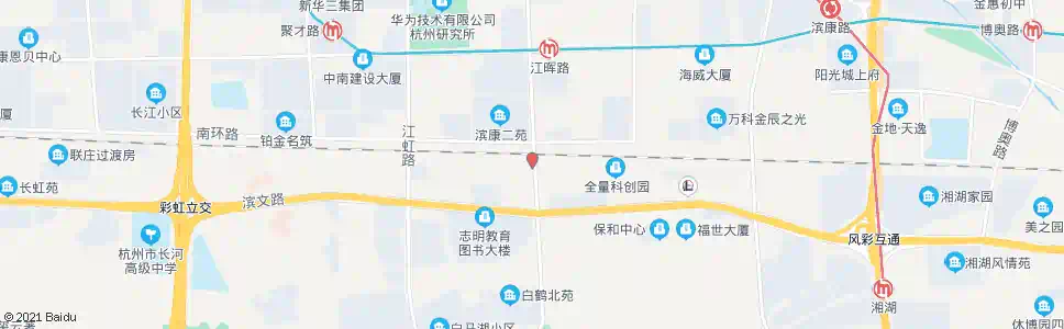 杭州庙后王路江晖路口_公交站地图_杭州公交_妙搜公交查询2025