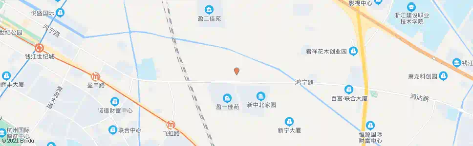 杭州新中村北_公交站地图_杭州公交_妙搜公交查询2025