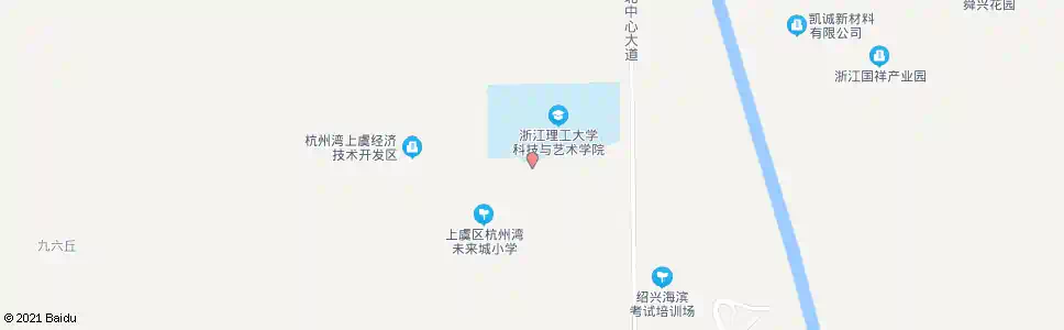 杭州浙江理工大学科艺学院_公交站地图_杭州公交_妙搜公交查询2025