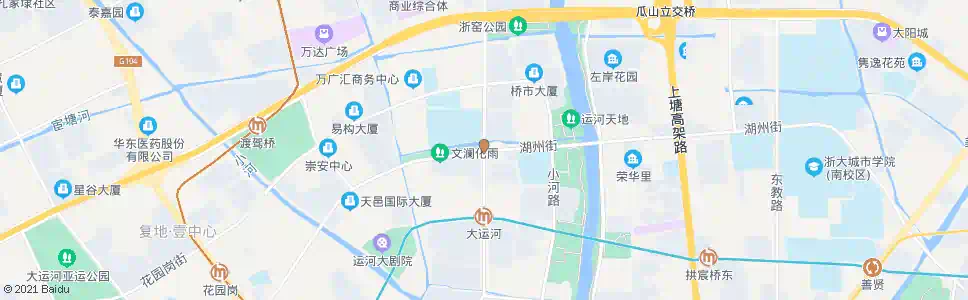 杭州水宫桥_公交站地图_杭州公交_妙搜公交查询2025
