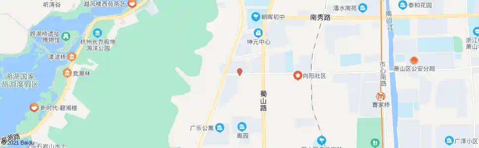 杭州广仁小区_公交站地图_杭州公交_妙搜公交查询2025