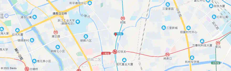 杭州和平广场_公交站地图_杭州公交_妙搜公交查询2025
