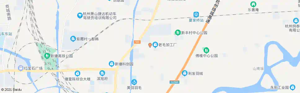杭州十间楼_公交站地图_杭州公交_妙搜公交查询2025
